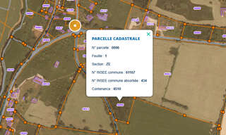 Terrain  4510 m² à vendre à La Ferté-en-Ouche (61550)