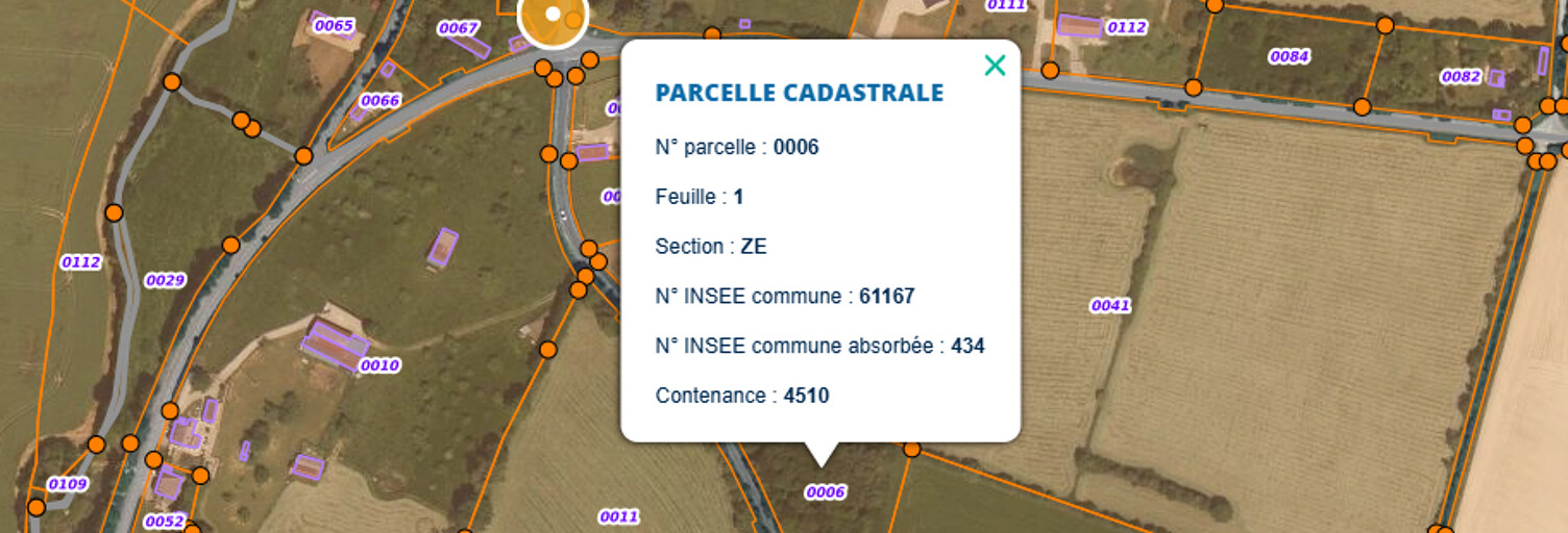 Terrain  4510 m² à vendre à La Ferté-en-Ouche (61550)