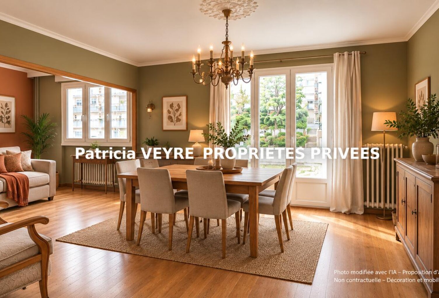 Saint-Étienne (42100) Appartement T4 de 81 m², 3 chambres,  balcon, garage et cave — photo 1