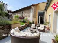 LA FOUILLOUSE (42480) Maison en pierre 212m² habitables 6 chambres garage et jardin — photo 2