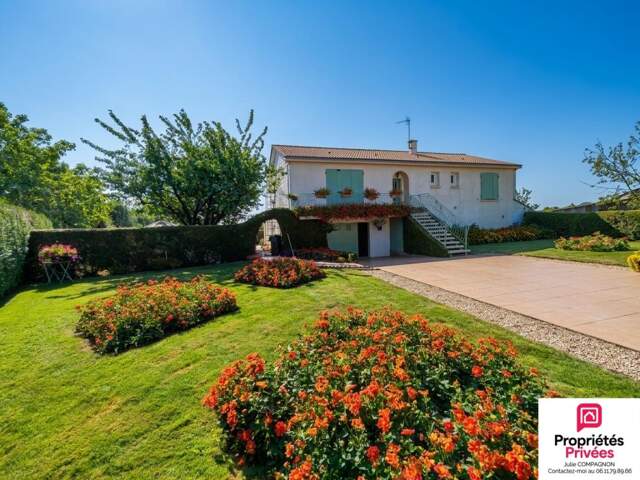 MAISON SUR SOUS-SOL 113 m² - 3 CHAMBRES - GARAGE ET JARDIN ET DEPENDANCES — photo du bien