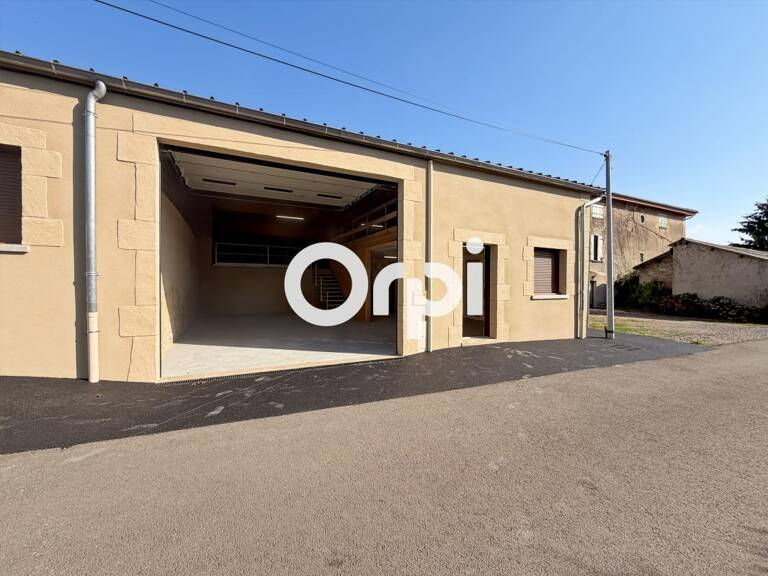 À LOUER – ENTREPÔT / LOCAL D’ACTIVITÉ NEUF – 190 M² – SECTEUR SAINT-SYMPHORIEN-SUR-COISE — photo 1