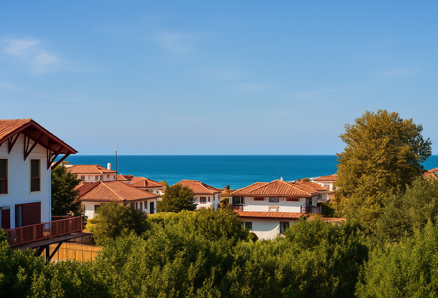 ANGLET : Bien de prestige avec sublime vue océan — photo 1