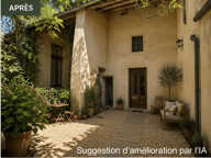 Maison de village de caractère avec cour, terrasse et dépend — photo 2