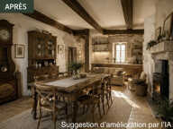 Maison de village de caractère avec cour, terrasse et dépend — photo 4