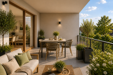 Appartement 3 pièces 388100 €