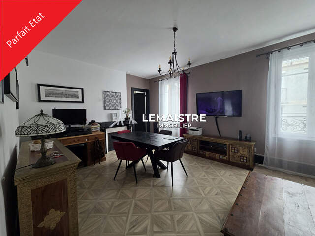 Appartement à vendre  Le Havre  Anatole France 82,6 m²  3 chambres  Cave  Charme de l'ancien — photo du bien