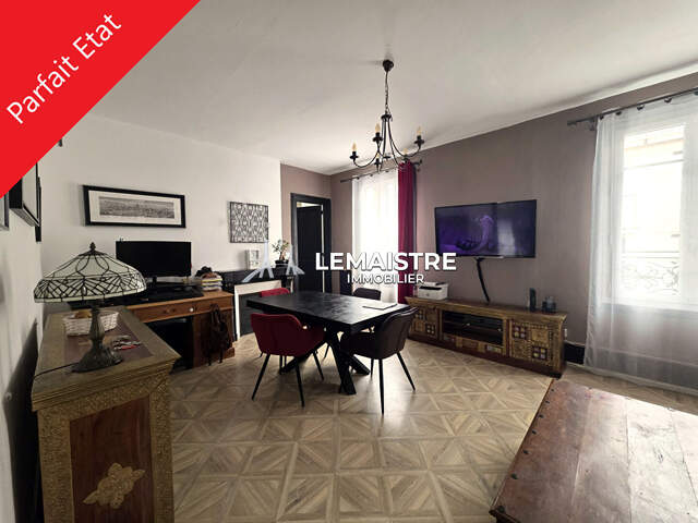 Appartement à vendre  Le Havre  Anatole France 82,6 m²  3 chambres  Cave  Charme de l'ancien — photo du bien