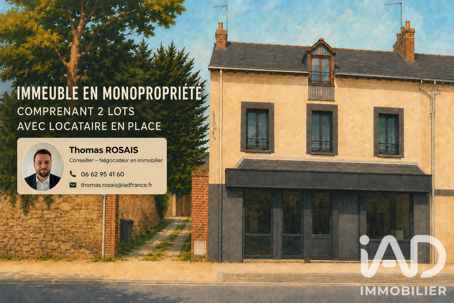 Agence immobilière de I@D FRANCE