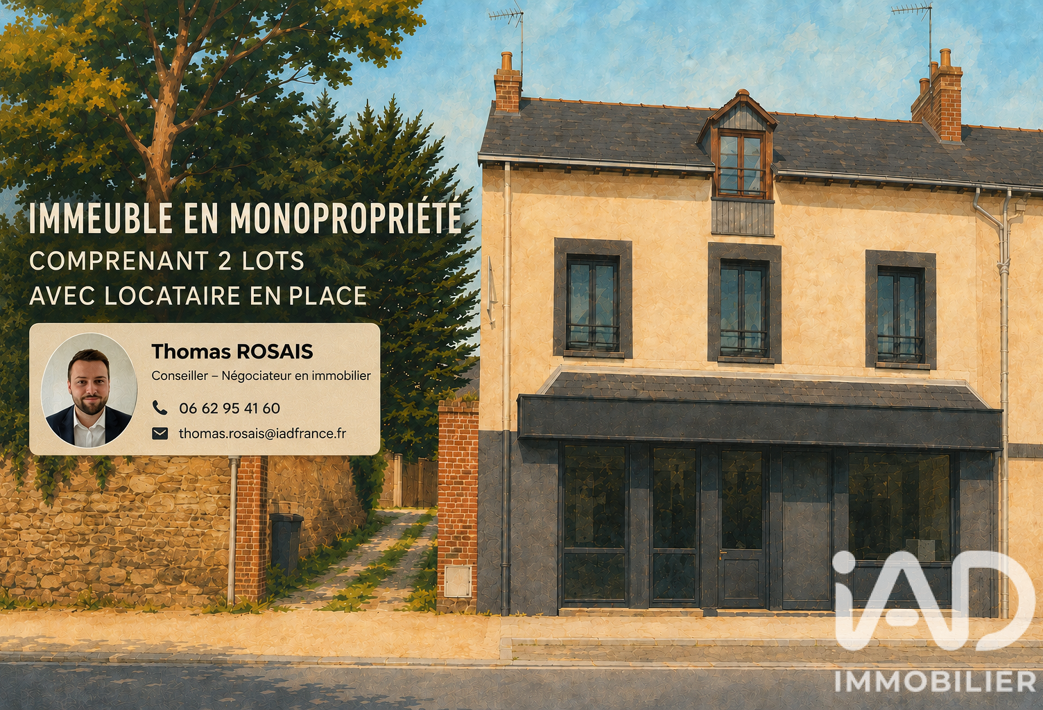 Vente Immeuble 178 m&sup2; — photo 1