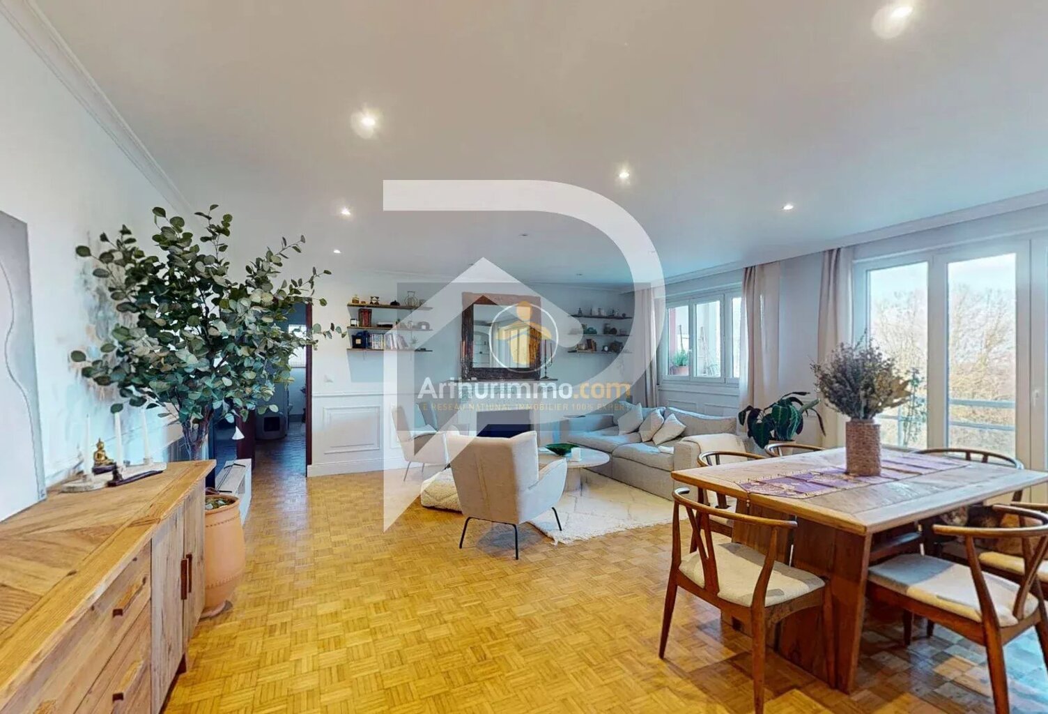 A VENDRE APPARTEMENT  Le Port-Marly  4 PIECES 83M² double séjour 2 chambres parking cave — photo 1