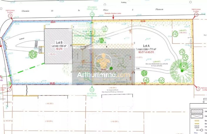 L'ÉTANG-LA-VILLE ? TERRAIN À BÂTIR DE 711 m² DANS UN ENVIRONNEMENT PRIVILÉGIÉ — photo 2