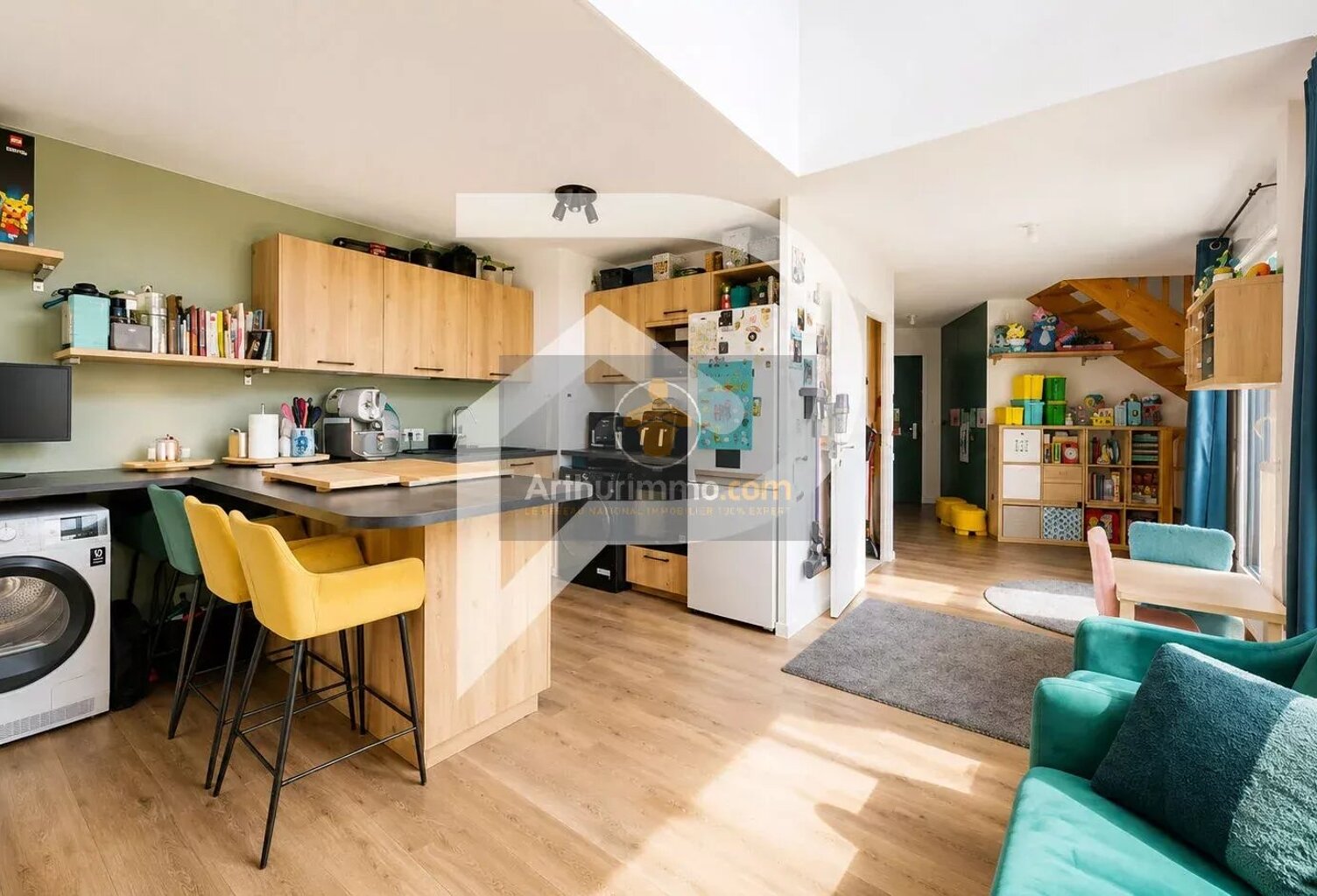 Appartement Duplex Poissy 3 pièces 71 m2 avec terrasse et parking — photo 1