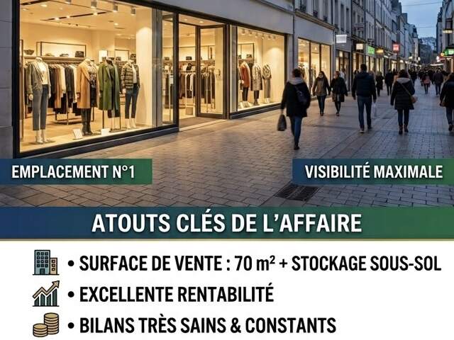 Vente Divers Commerces 70 m&sup2; — photo du bien