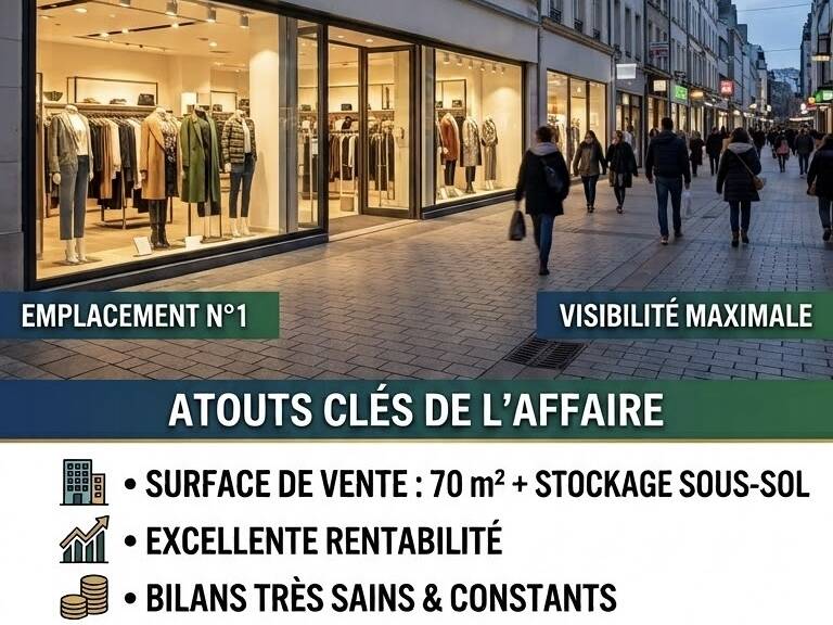 Vente Divers Commerces 70 m&sup2; — photo 1
