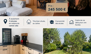 Appartement 4 Pièces 80 m² à vendre à Biganos (33380)