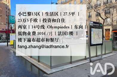 Appartement 2 pièces 235000 €