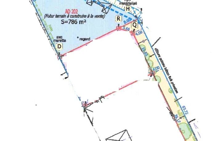 Vente Terrain à bâtir 786 m&sup2; — photo 2