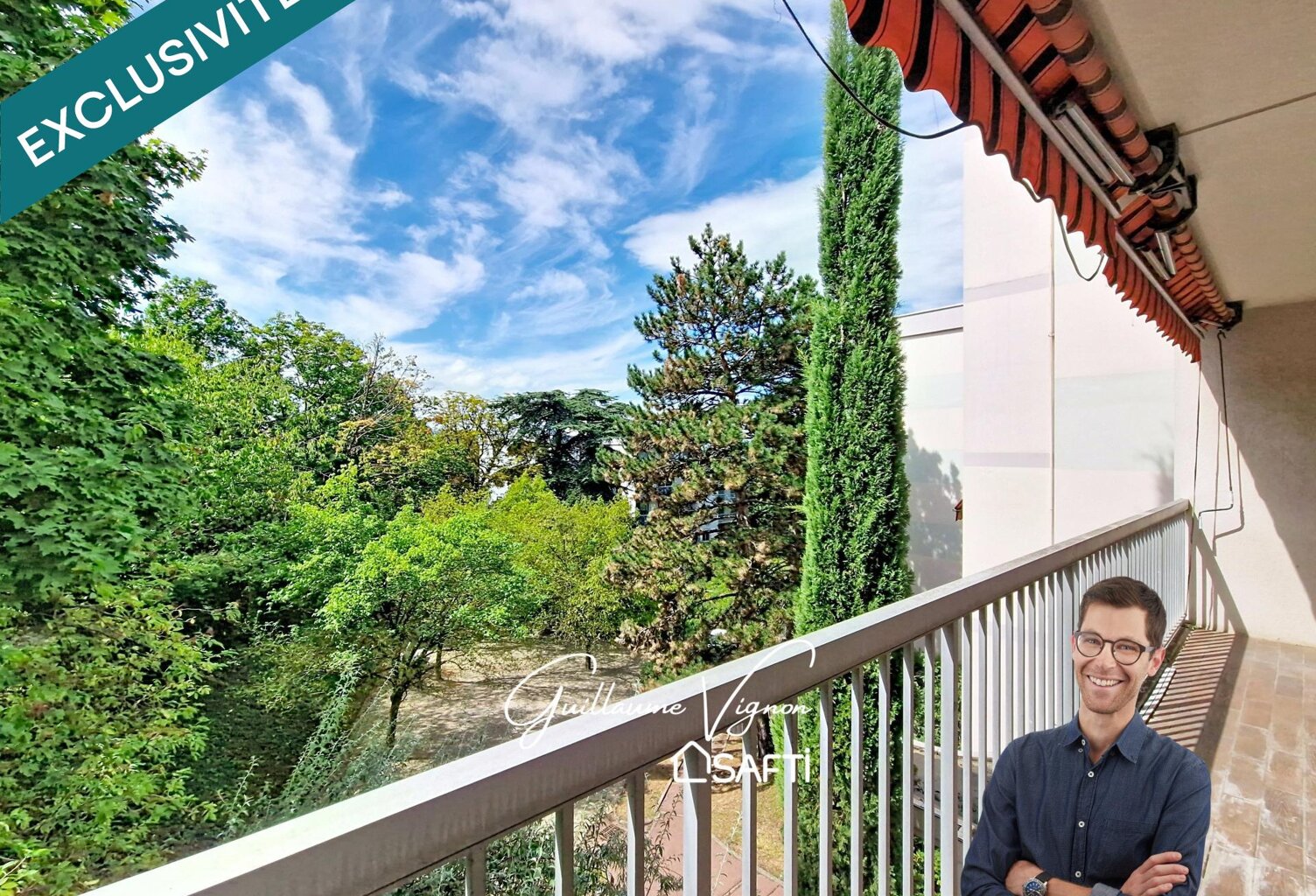 T3 lumineux avec terrasse dans résidence arborée — photo 1