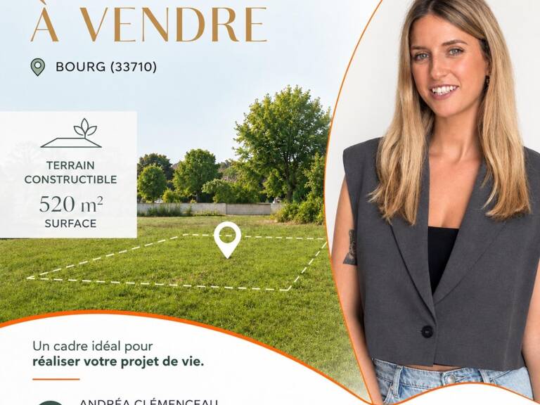 À vendre terrain à bâtir 520m2 - Libre de constructeur — photo 1