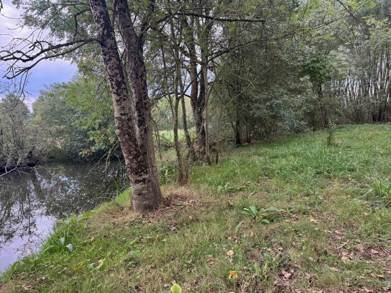 Baisse de prix pour ce terrain de loisirs en bord de rivière - THIRÉ - 85210 — photo 1