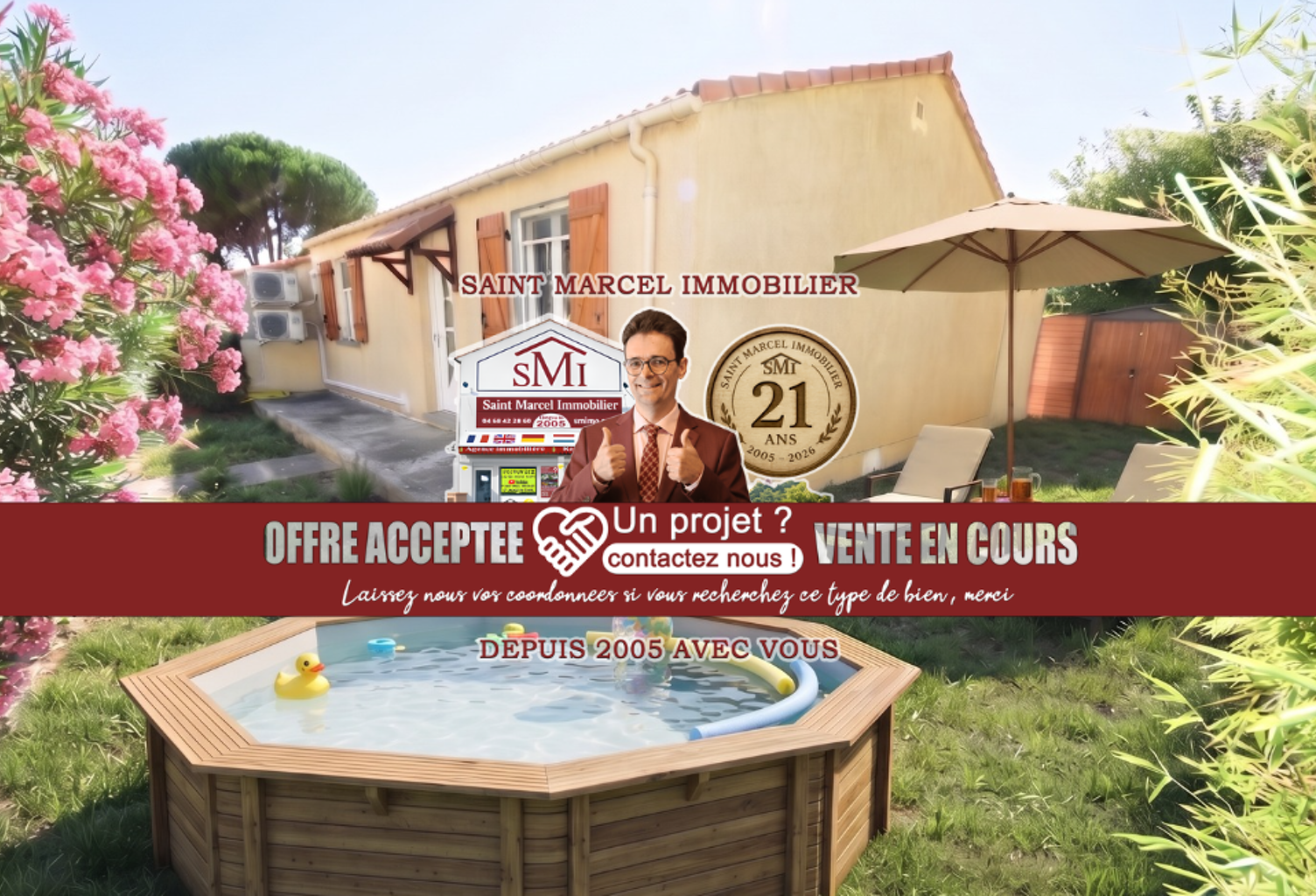 EXCLUSIVITE - À saisir ! Charmante maison T3 de plain-pied a — photo 1