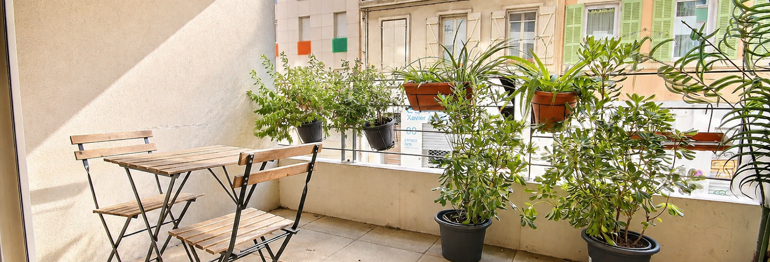 Appartement 2 Pièces 32 m² à vendre à Marseille 6 (13006)
