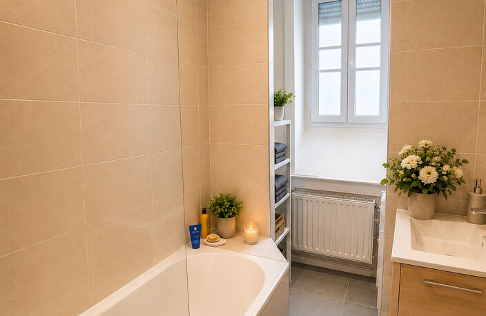APPARTEMENT T2 42 M2 donnant sur cour — photo 4