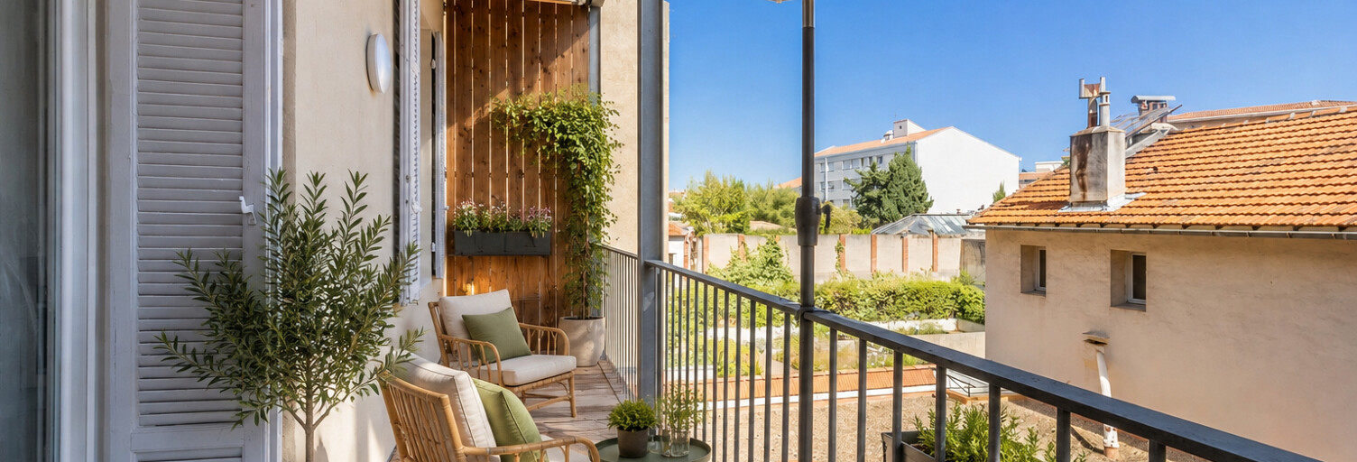 Appartement 3 Pièces 60 m² à vendre à Marseille 6 (13006)
