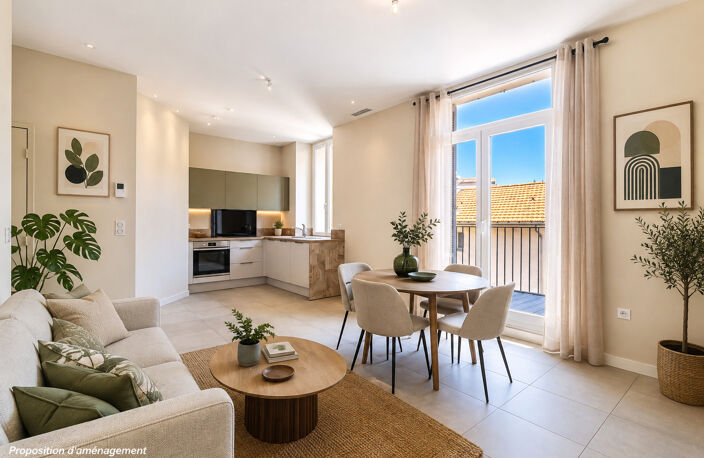 Appartement T3 61 m² avec terrasse ? Marseille Vauban — photo 2