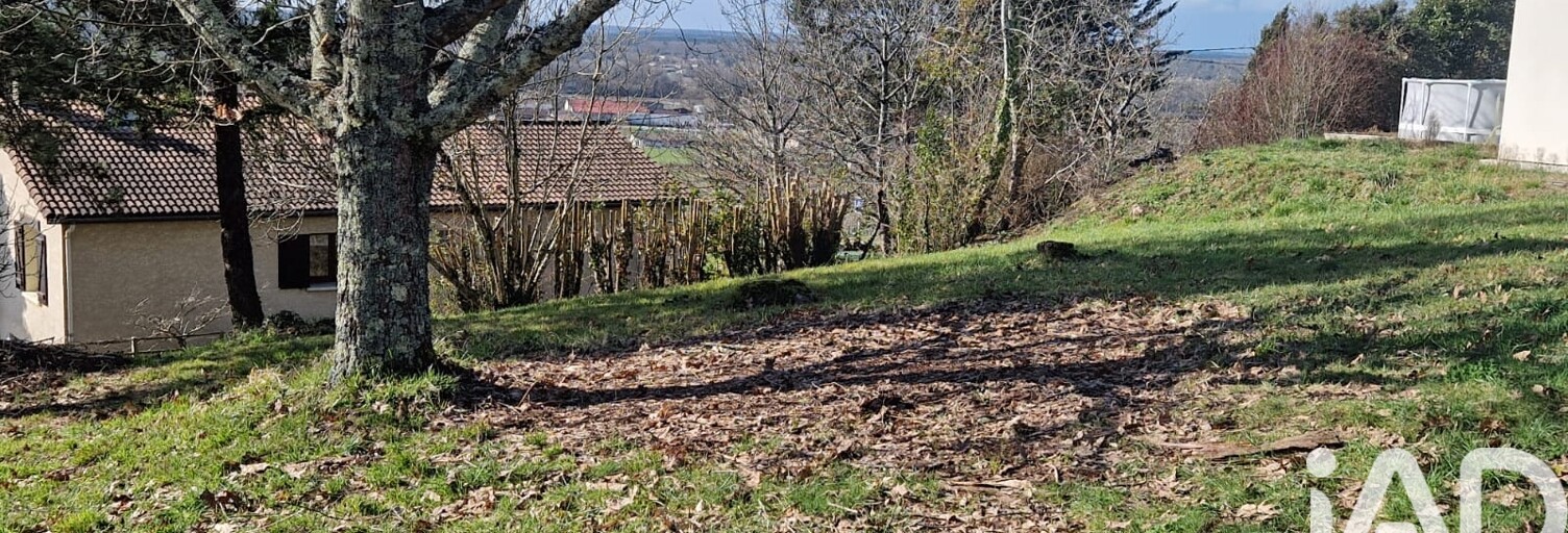 Terrain  840 m² à vendre à Rions (33410)