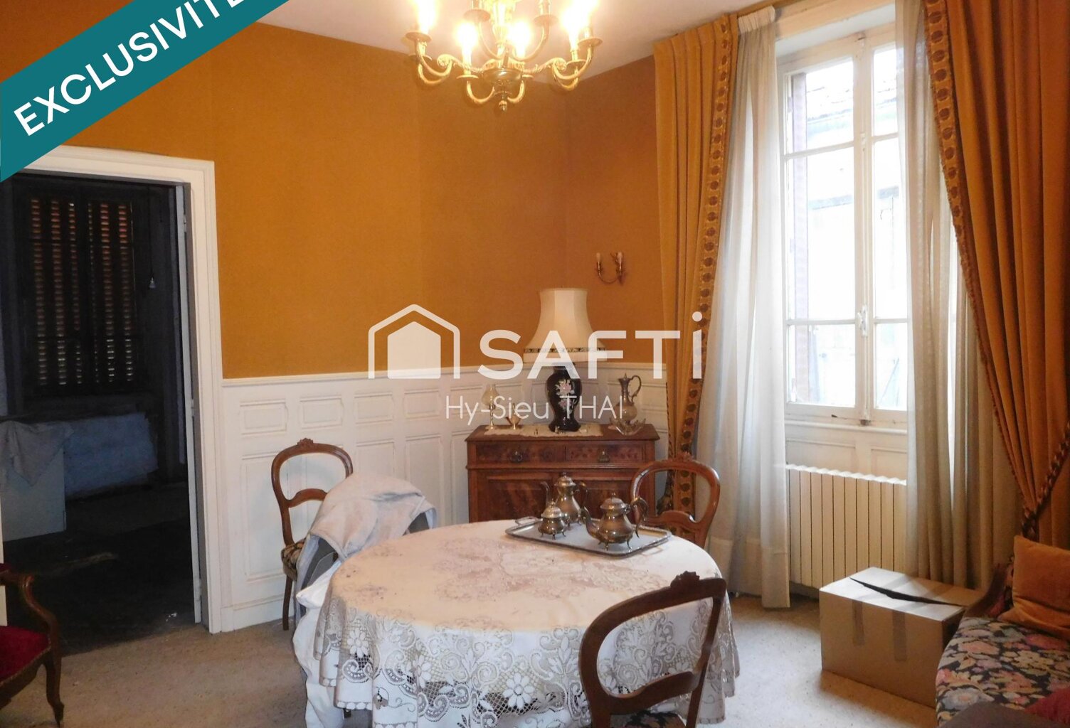 Maison Bourgeoise de Ville, 137 m2 habitables, 7 pièces, 3 niveaux, — photo 1