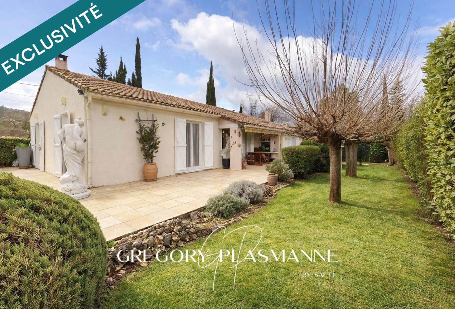 Plain-pied avec piscine au cœur de Garéoult — photo 1