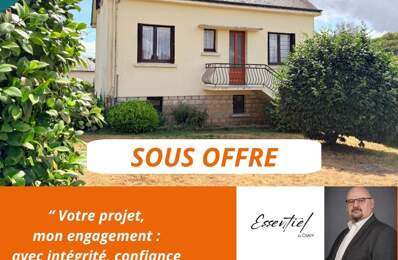 MAISON SUR SOUS-SOL DE 103 M2, 4 CHAMBRES SUR TERRAIN DE 1800 M2 A PLUMELIAU — photo du bien