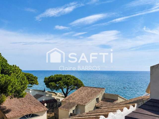 T2 avec vue mer et montagne, piscine, plage privée — photo du bien