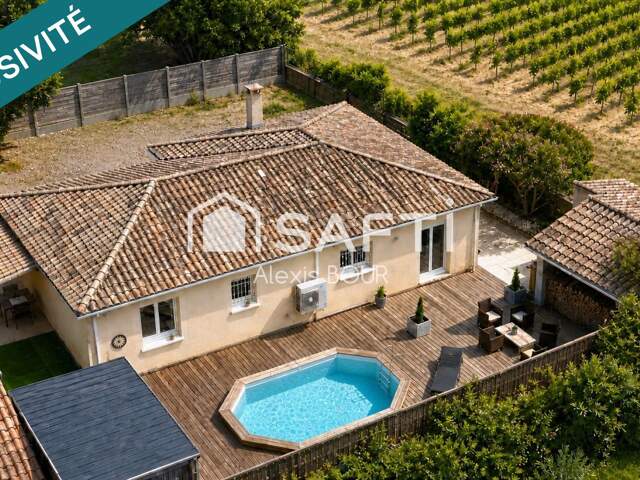 Maison au calme avec piscine au cœur du Médoc — photo du bien
