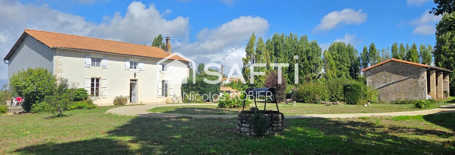 Maison 6 Pièces 270 m² à vendre à Cherveux (79410)