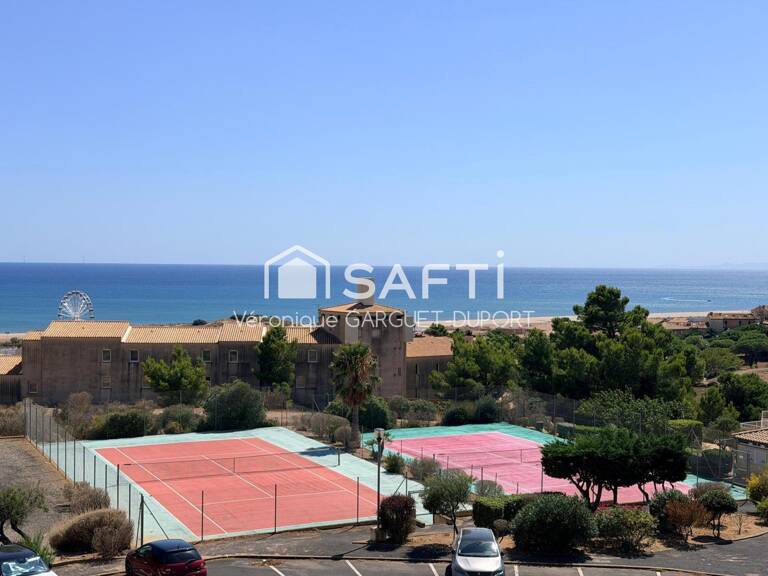 Appartement 32 m², vues mer exceptionnelles, parking, piscine et tennis — photo 1
