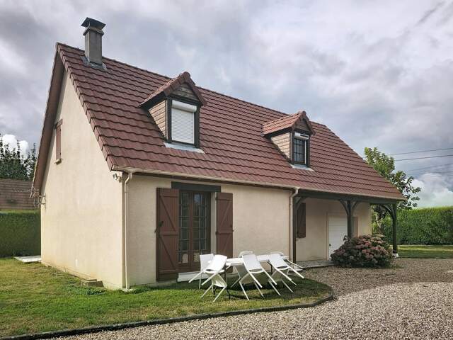 HONGUEMARE-GUENOUVILLE  Maison de 108 m², 3 chambres + bureau, terrain de 1 543 m² — photo du bien