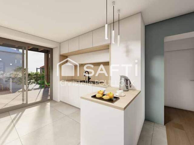 Appartement réhabilité haut de gamme, terrasse, parking — photo du bien