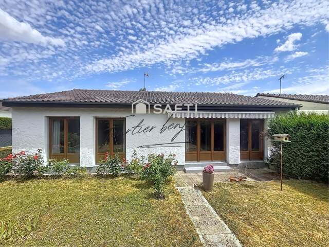 Plain-pied 94 m² avec jardin clos et garage — photo du bien