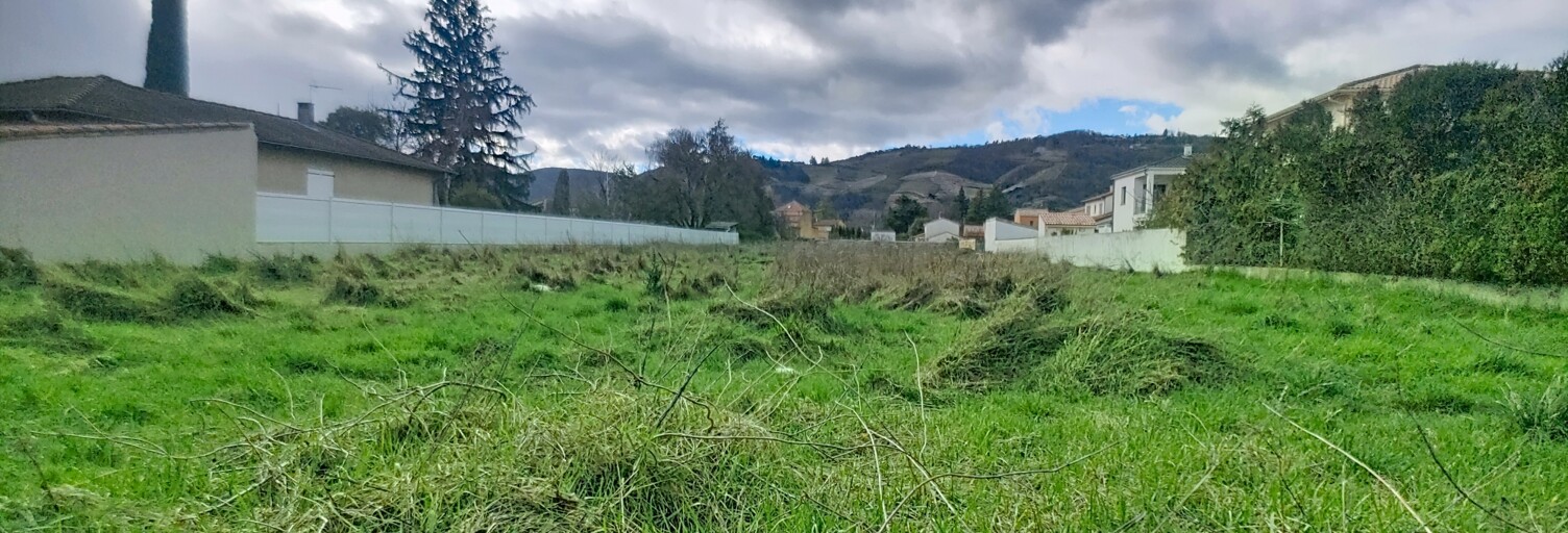 Terrain  317 m² à vendre à Tournon-sur-Rhône (07300)