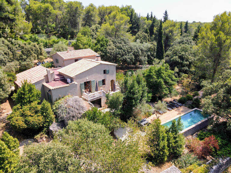 NÎMES   Propriété d'exception de 202 m2 sur 4 458 m2 de parc avec piscine — photo 1