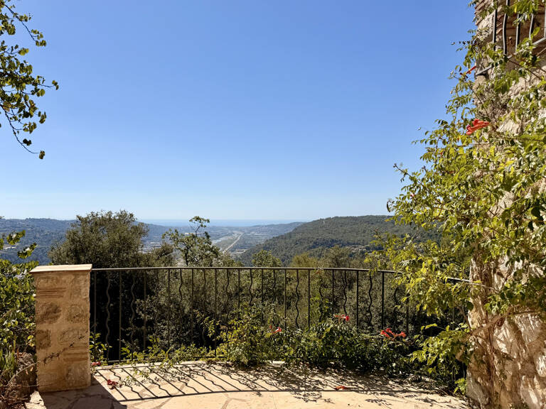 Villa 5 pièces Gattières proche vignoble saint jeannet - Vue Mer — photo 1
