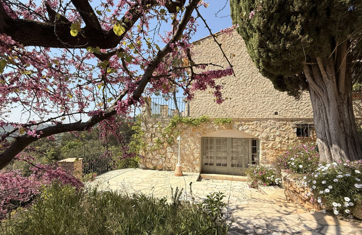 Villa 5 pièces Gattières proche vignoble saint jeannet - Vue Mer — photo 2