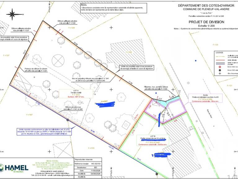Vente Terrain à bâtir 897 m&sup2; — photo 1