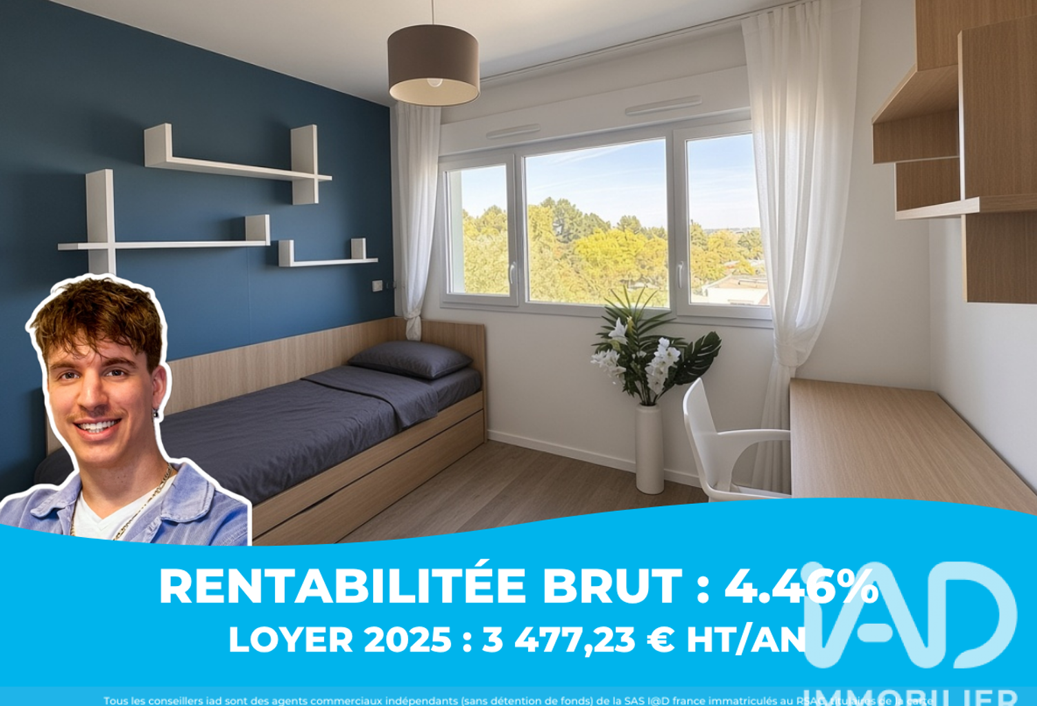 Vente Studio 1 pièce — photo 1