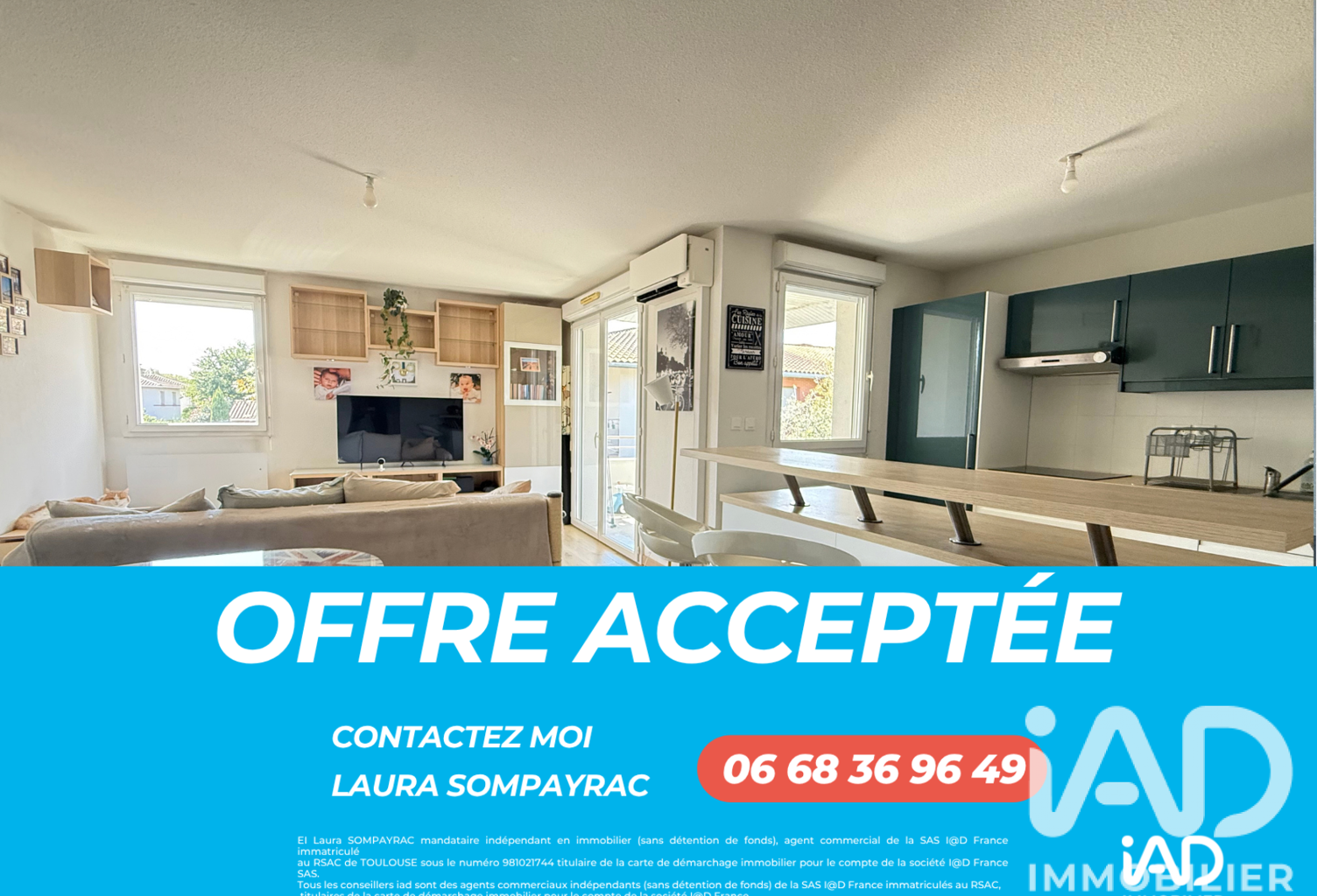 Vente Appartement 3 pièces — photo 1