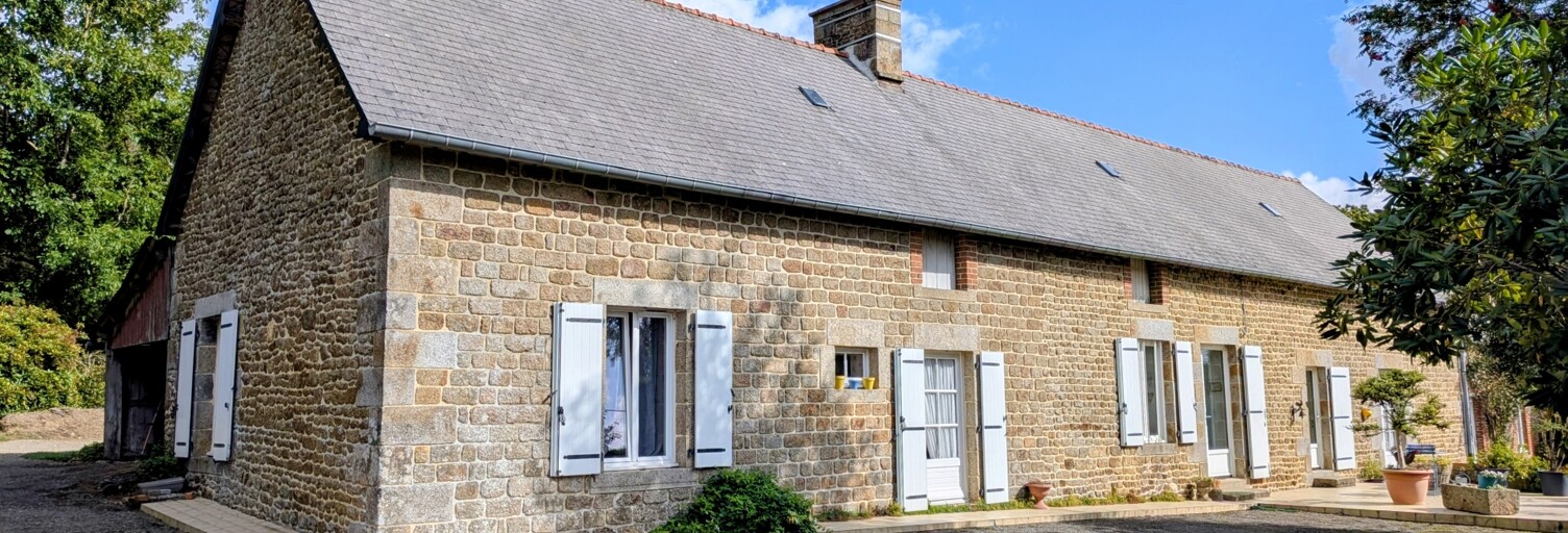 Maison 6 Pièces 102 m² à vendre à La Bazouge-du-Désert (35420)