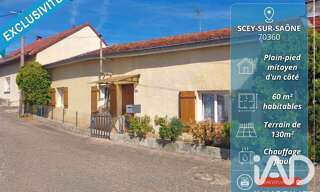 Maison 2 Pièces 60 m² à vendre à Scey-sur-Saône-et-Saint-Albin (70360)